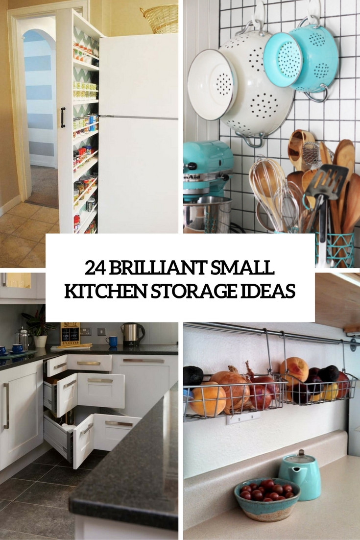 Apartment Kitchen Storage Ideas
 24 Creative Small Kitchen Storage Ideas Shelterness