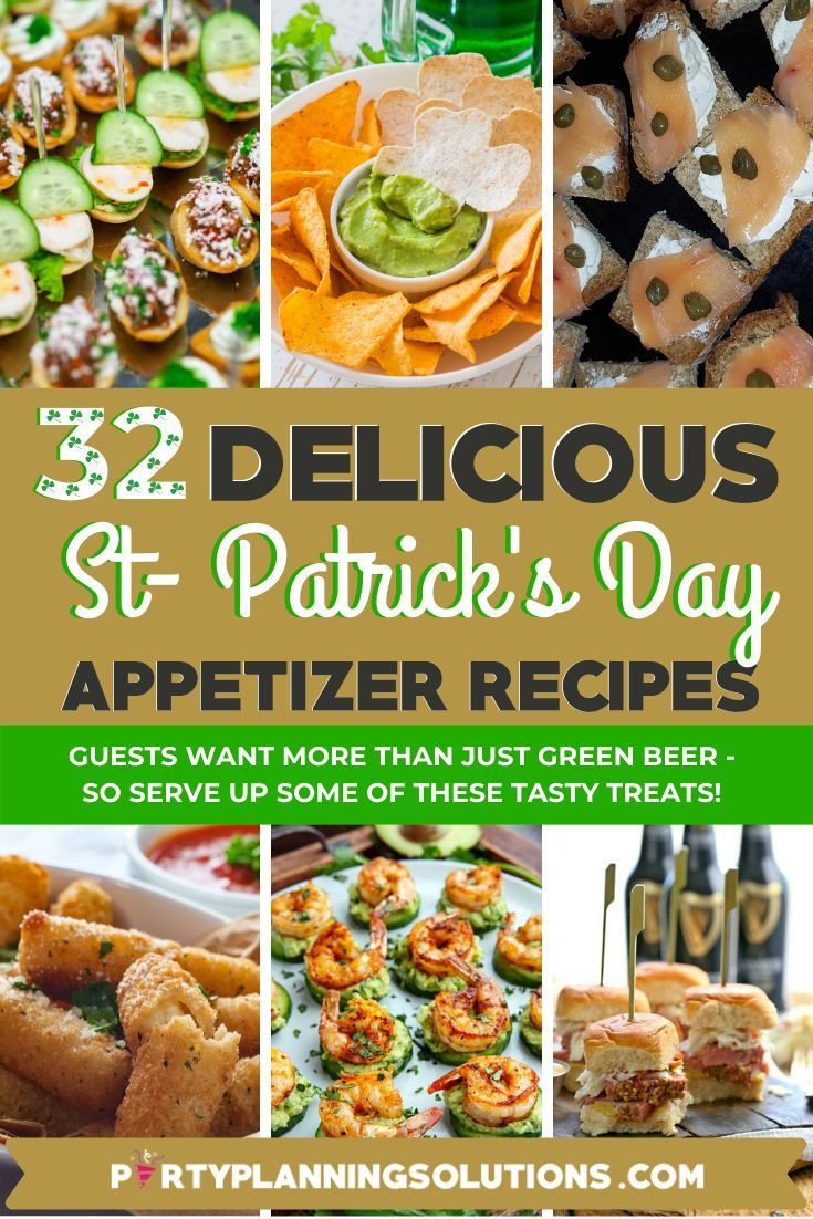 Appetizer For St Patrick's Day Party
 32 Delicious St Patricks Day Appetizer Recipes in 2020