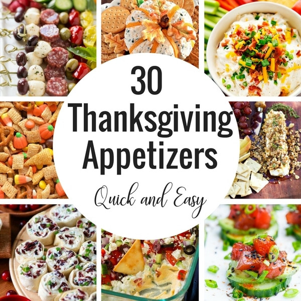 Appetizers For Thanksgiving Dinner
 30 Thanksgiving Appetizer Recipes Dinner at the Zoo