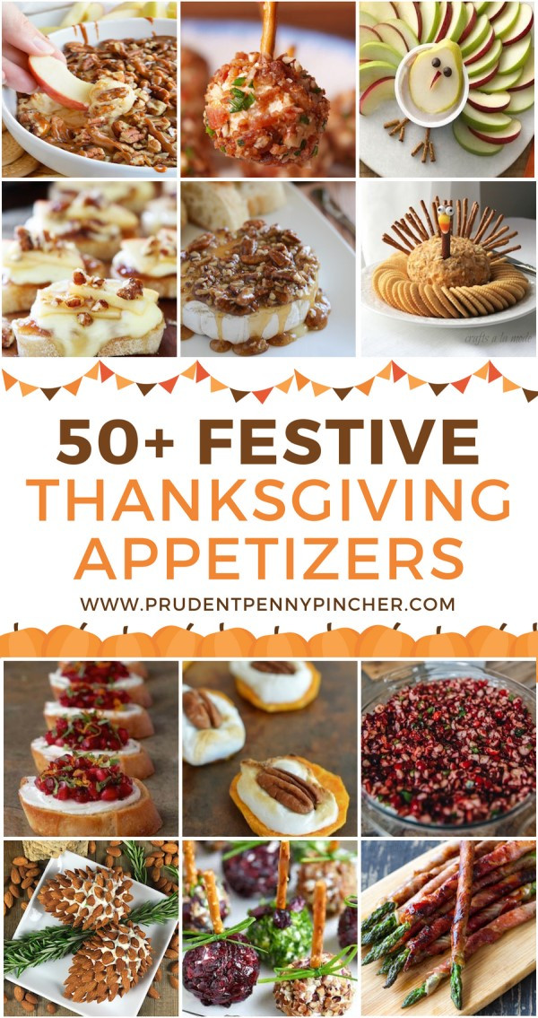 Appetizers For Thanksgiving Dinner
 50 Festive Thanksgiving Appetizers Prudent Penny Pincher