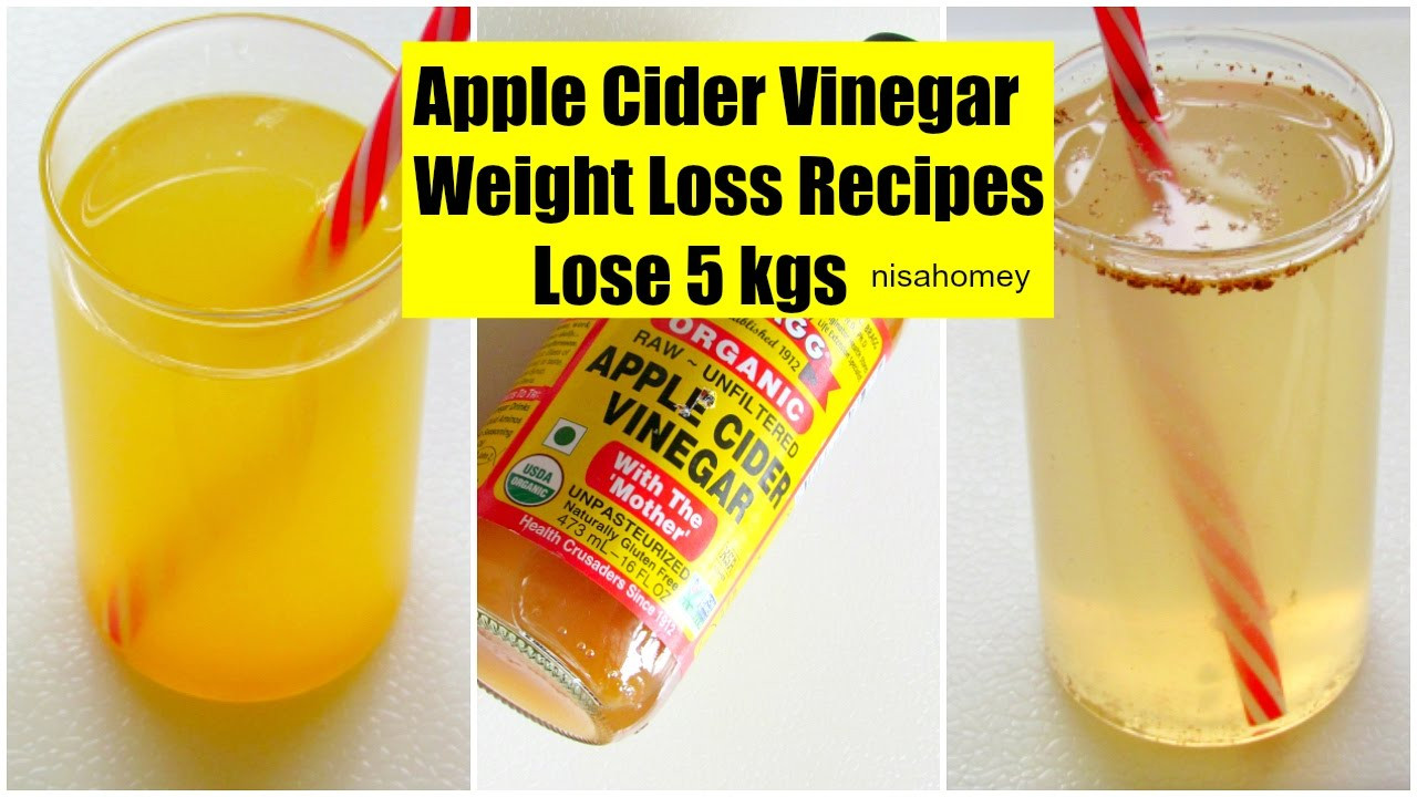 Apple Cider Vinegar Weight Loss Recipes
 Apple Cider Vinegar For Weight Loss Lose 5 kgs Fat