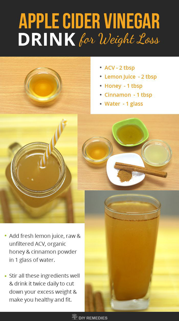 Apple Cider Vinegar Weight Loss Recipes
 Pin on Health and fitness