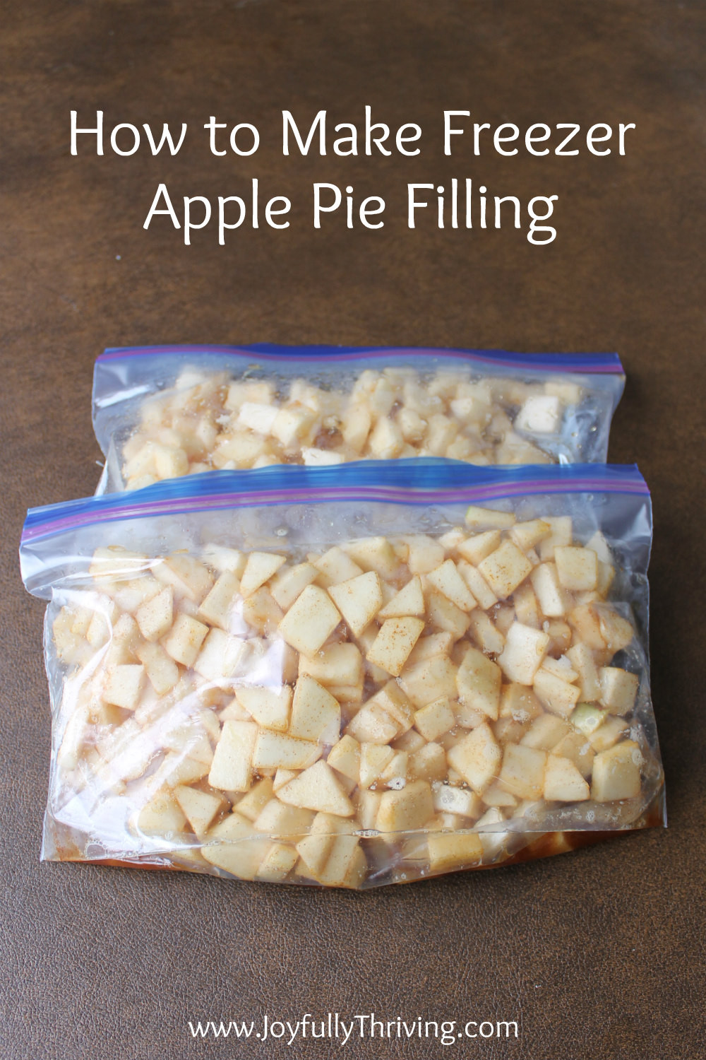 Apple Pie Filling For Freezer
 How to Make Freezer Apple Pie Filling & Apple Pie Kits