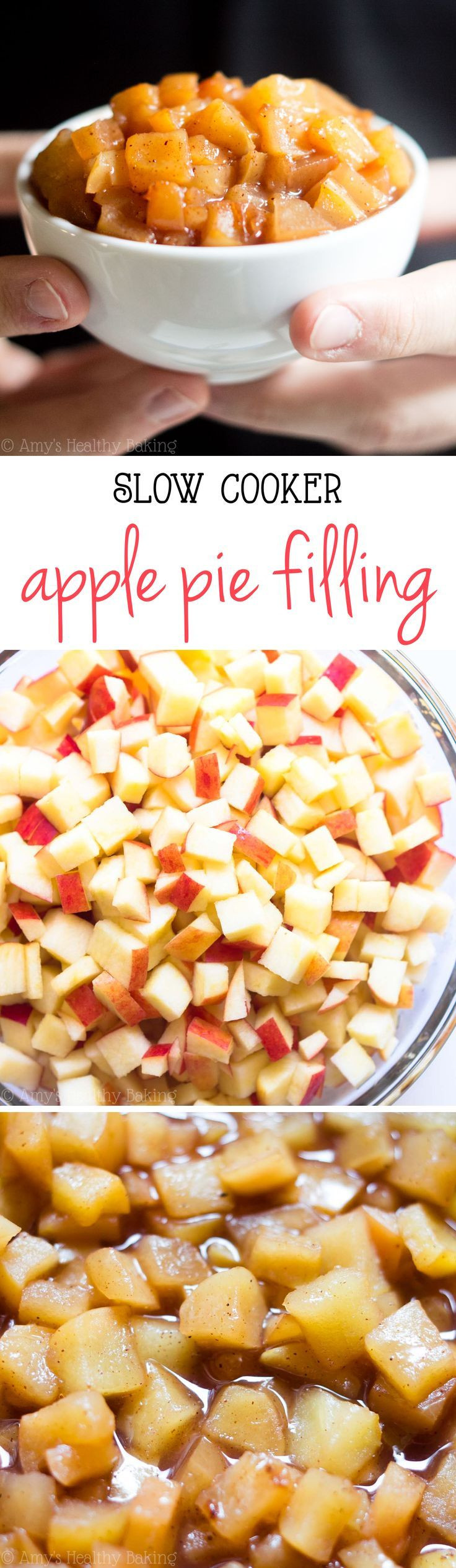 Apple Pie Filling Without Cornstarch
 Slow Cooker Apple Pie Filling the easiest recipe you ll