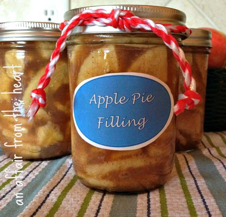 Apple Pie Filling Without Cornstarch
 Apple Pie Filling in a Jar An Affair from the Heart