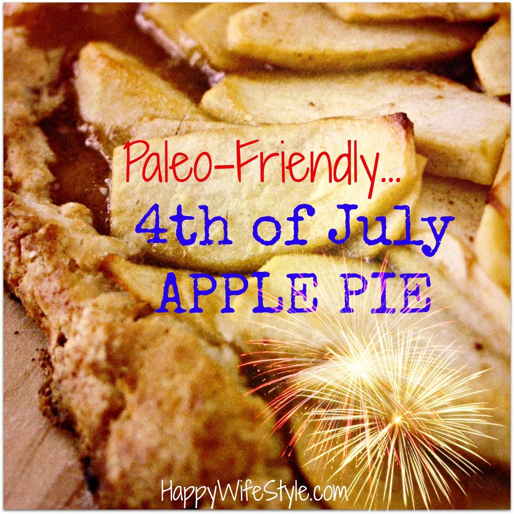 Apple Pie Fourth Of July
 Paleo friendly 4th of July Apple Pie the crust
