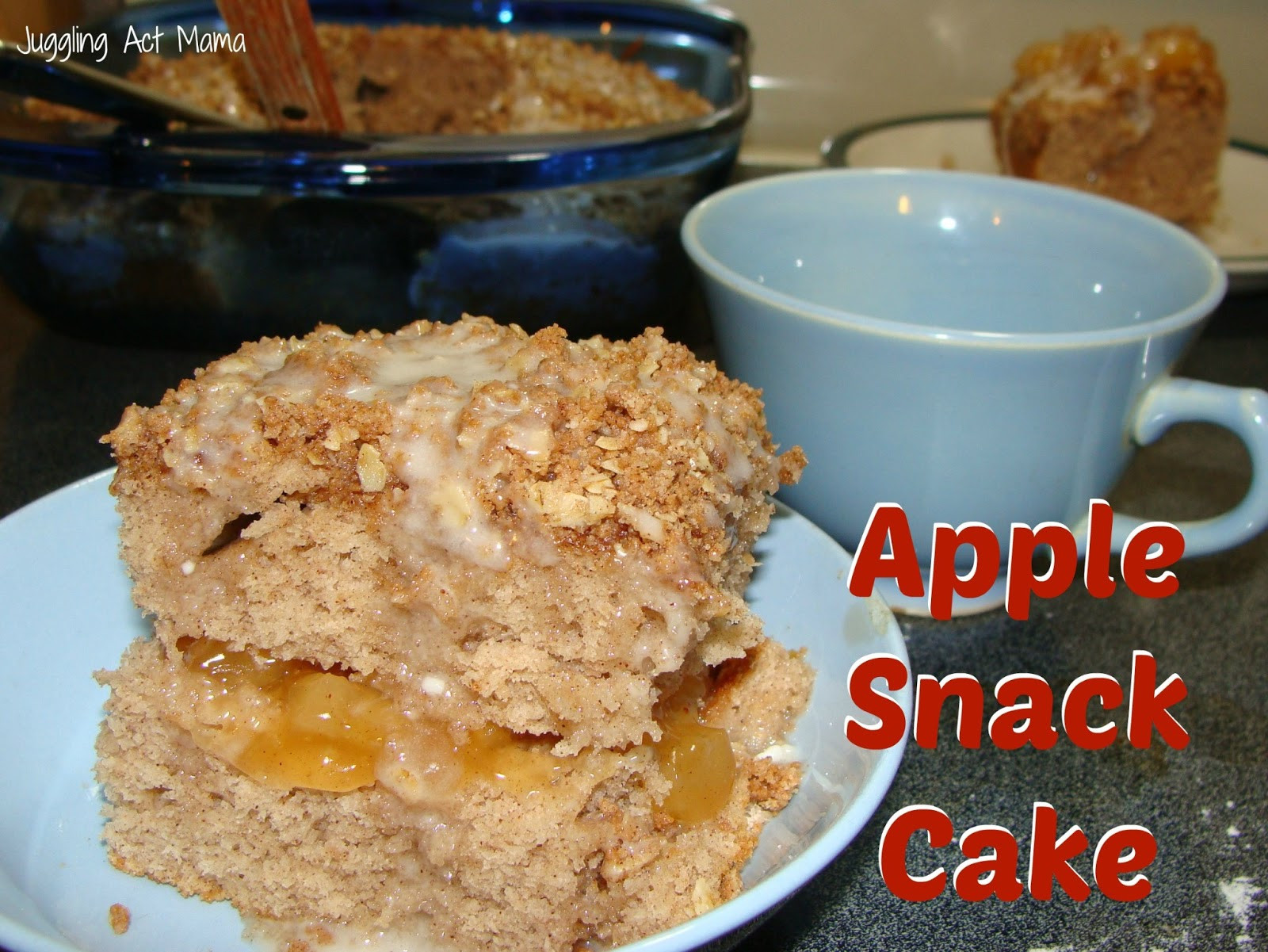 Apple Snack Cake
 Apple Snack Cake Juggling Act Mama