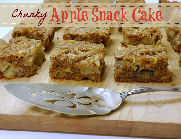 Apple Snack Cake
 Chunky Apple Snack Cake