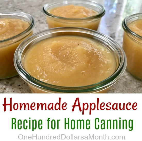 Applesauce Canning Recipe
 Canning 101 How to Make Homemade Applesauce e