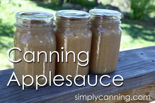 Applesauce Canning Recipe
 Canning Applesauce easy recipe with a waterbath canner