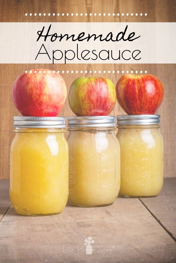 Applesauce Recipe For Canning
 Homemade Canned Applesauce Recipe