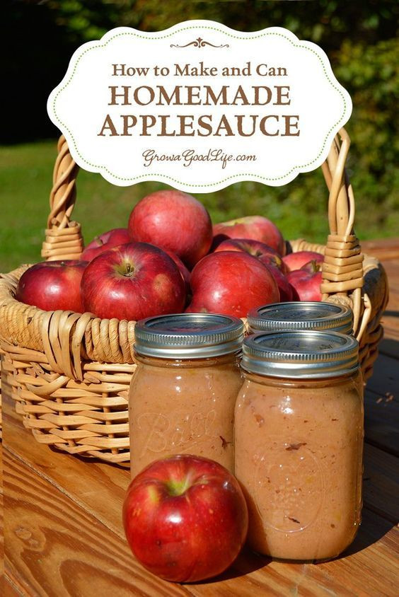 Applesauce Recipe For Canning
 Homemade Applesauce for Canning Recipe