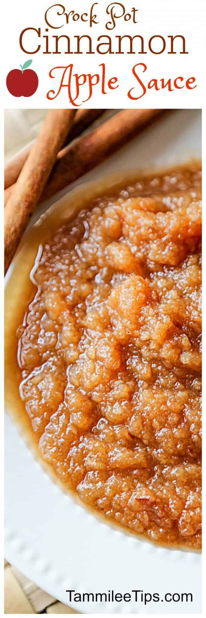 Applesauce Recipes Crockpot
 Crock Pot Cinnamon Applesauce Recipe