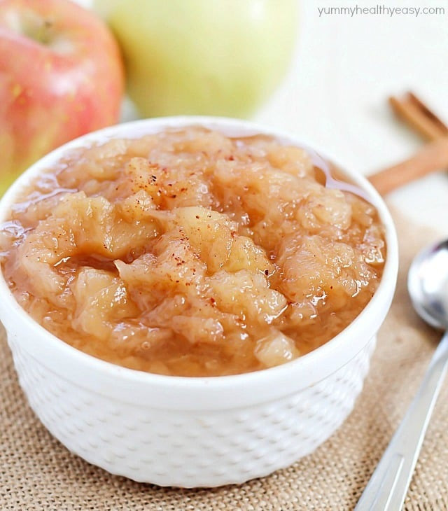 Applesauce Recipes Crockpot
 Homemade Crock Pot Applesauce Yummy Healthy Easy