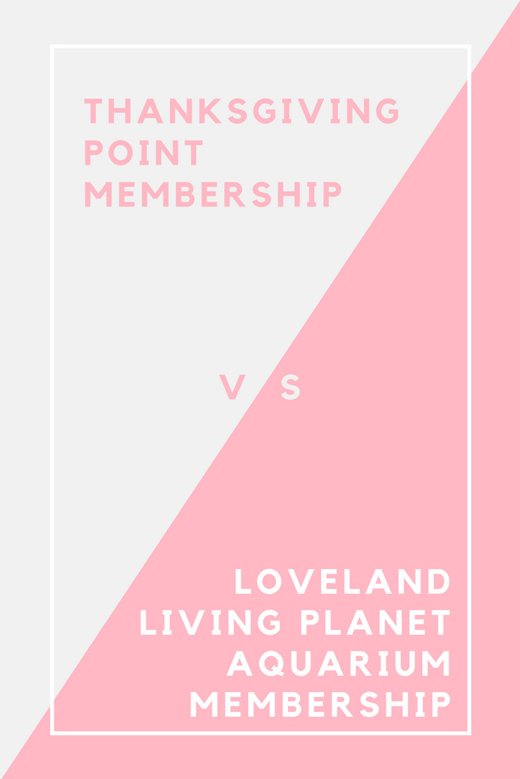 Aquarium Thanksgiving Point
 Thanksgiving Point vs Loveland Living Planet