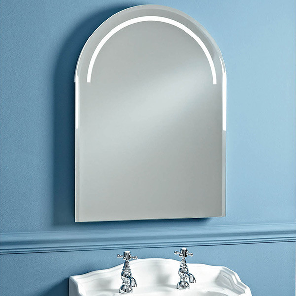 Arched Bathroom Mirror
 Phoenix Balmoral Arched Bathroom Mirror with Demister
