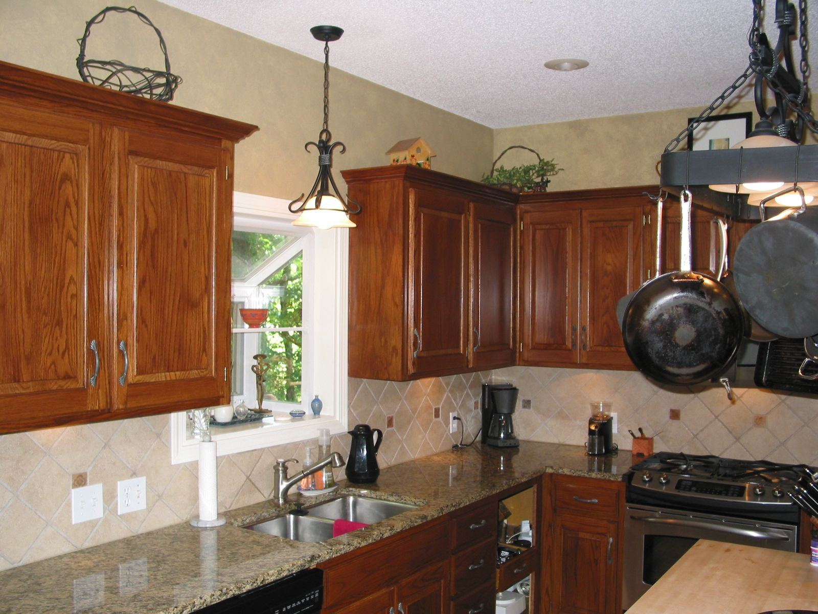 Are Oak Kitchen Cabinets Outdated
 Glazed oak cabinets retain the grain but without the