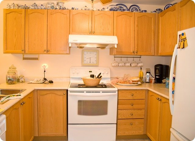 Are Oak Kitchen Cabinets Outdated
 How to Stain UGLY Oak Wood Darker easily