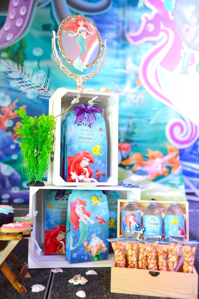 Ariel Little Mermaid Party Ideas
 Kara s Party Ideas Ariel the Little Mermaid Birthday Party