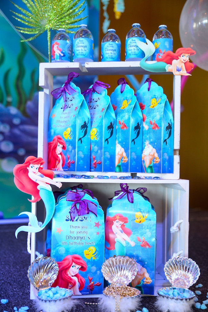 Ariel Little Mermaid Party Ideas
 Kara s Party Ideas Ariel the Little Mermaid Birthday Party