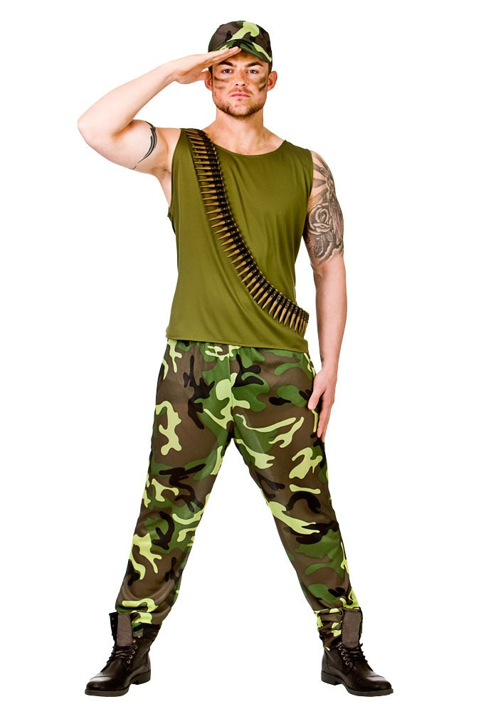 Army Girl Costume DIY
 Army Costumes for Men Women Kids