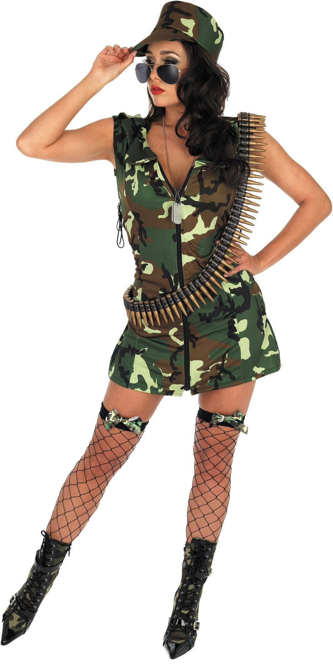 Army Girl Costume DIY
 Army Girl Fancy Dress Costume La s Army