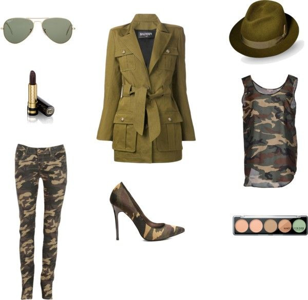 Army Girl Costume DIY
 GET THE LOOK 5 Halloween Costumes You Can Create From