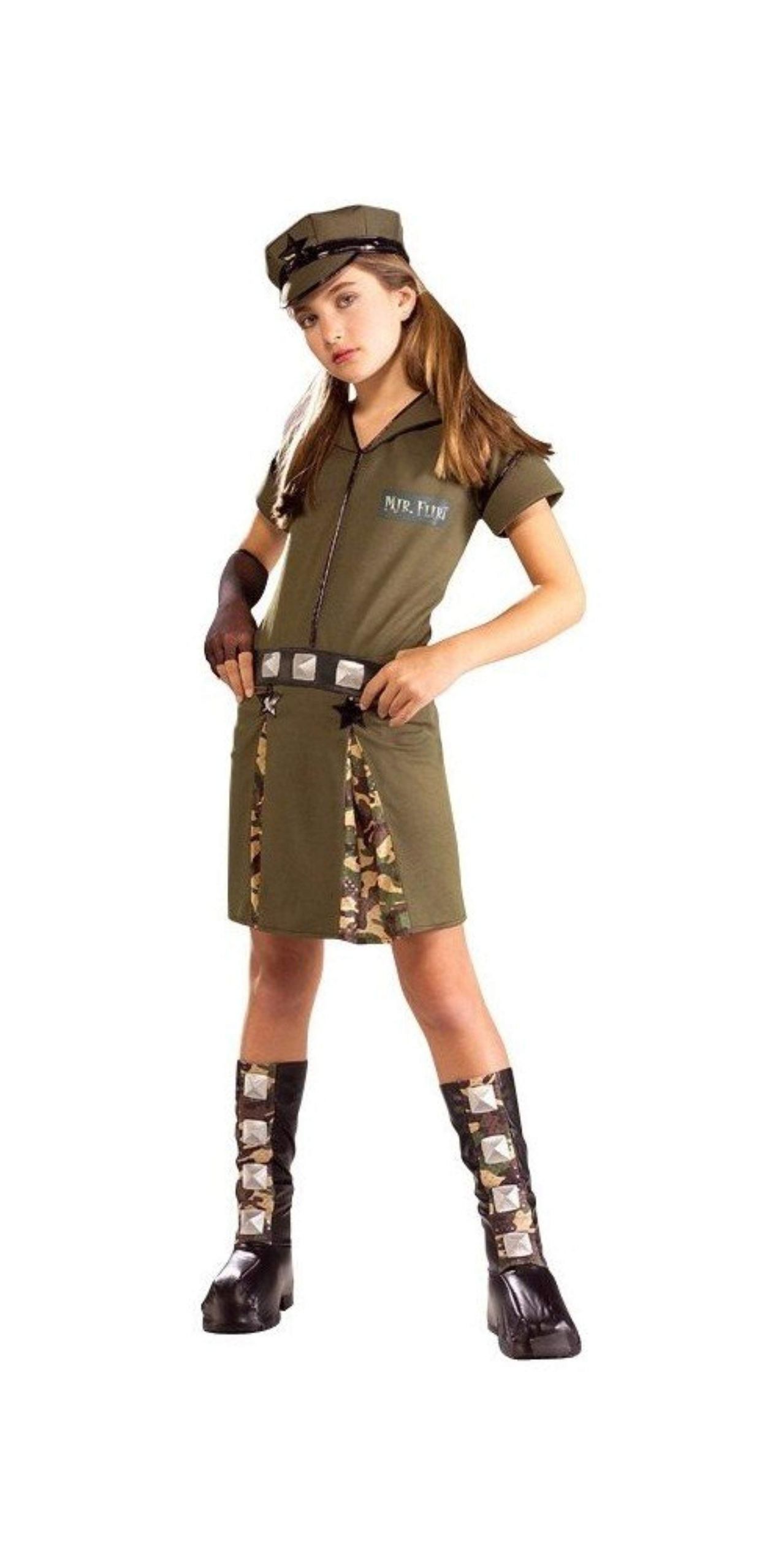 Army Girl Costume DIY
 Major Flirt Child Costume in 2020