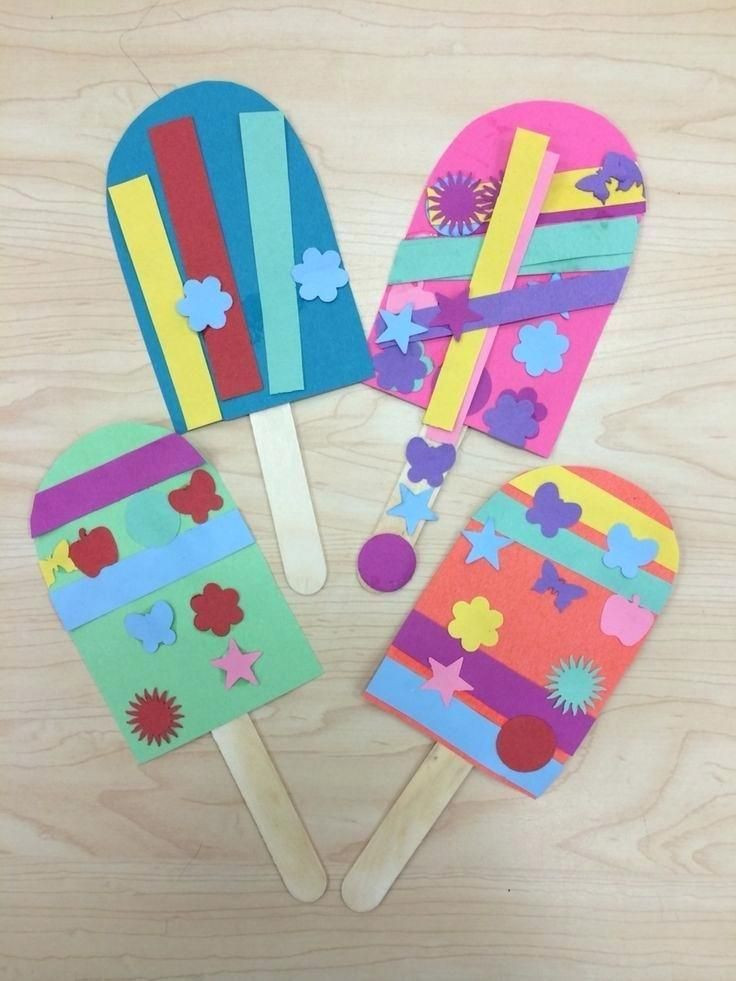 Art And Craft Ideas For Preschoolers
 summer art craft for preschoolers kindergarten or summer