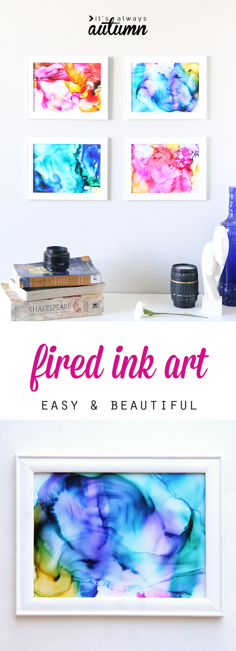 Art Crafts For Adults
 fired ink art