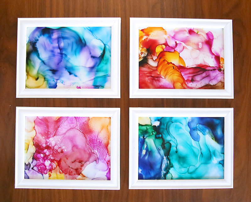 Art Crafts For Adults
 How to make gorgeous fired alcohol ink art it s so easy