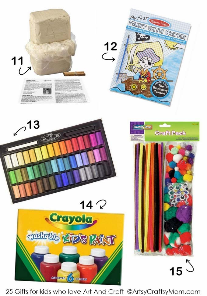 Art Gifts For Kids
 Top 25 Gifts for Kids who love Art and Craft Artsy