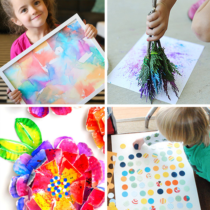 Art Ideas For Adults
 20 kid art projects pretty enough to frame It s Always