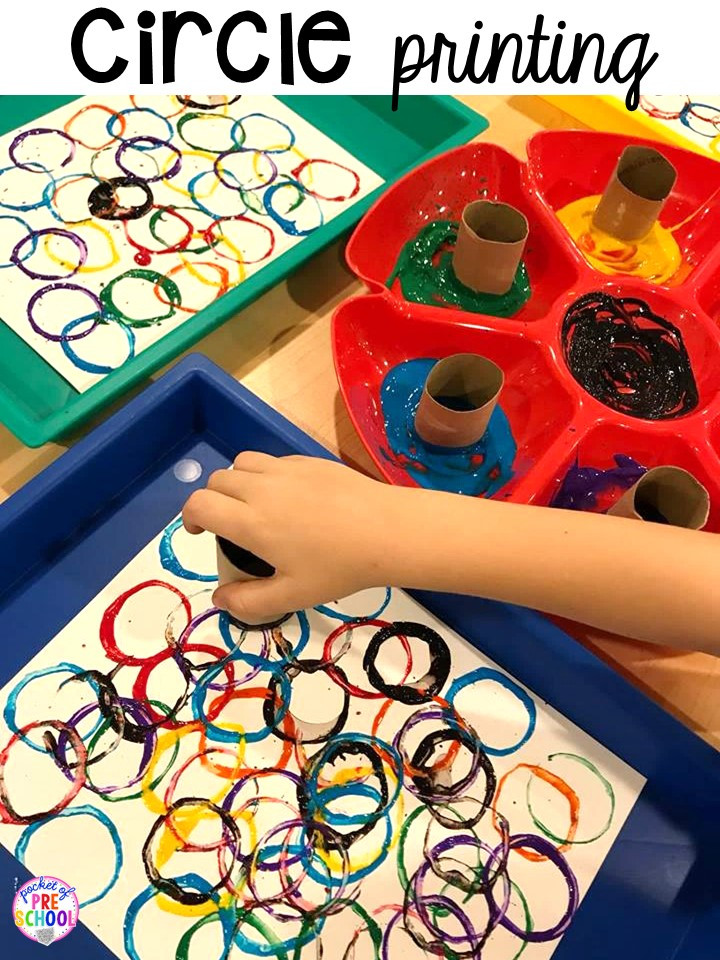 Art Ideas For Preschoolers
 2D Shape Activities for Preschool Pre K and Kindergarten
