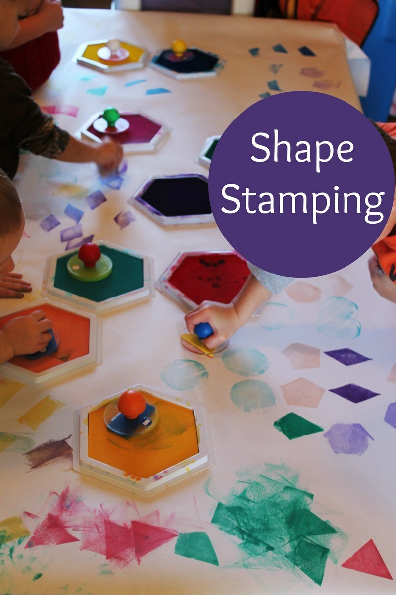 Art Ideas For Preschoolers
 Exploring Shapes in Preschool