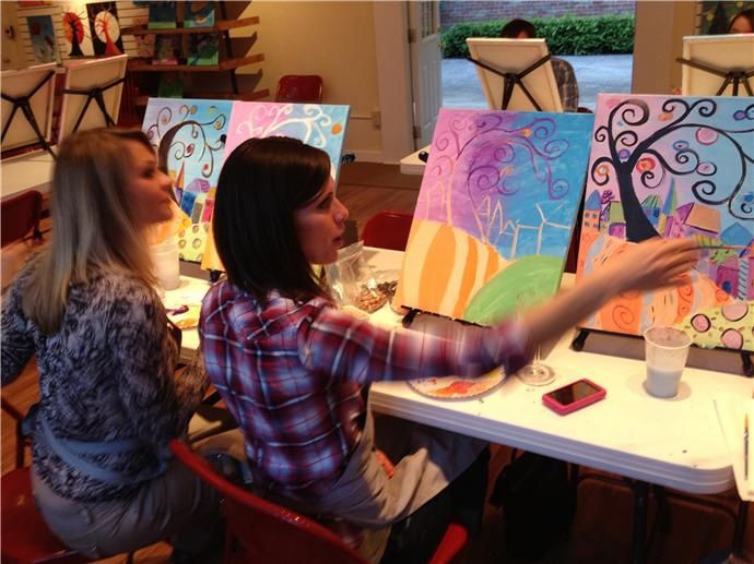 Art Parties For Adults
 Party Studio Columbus Art Painting Parties