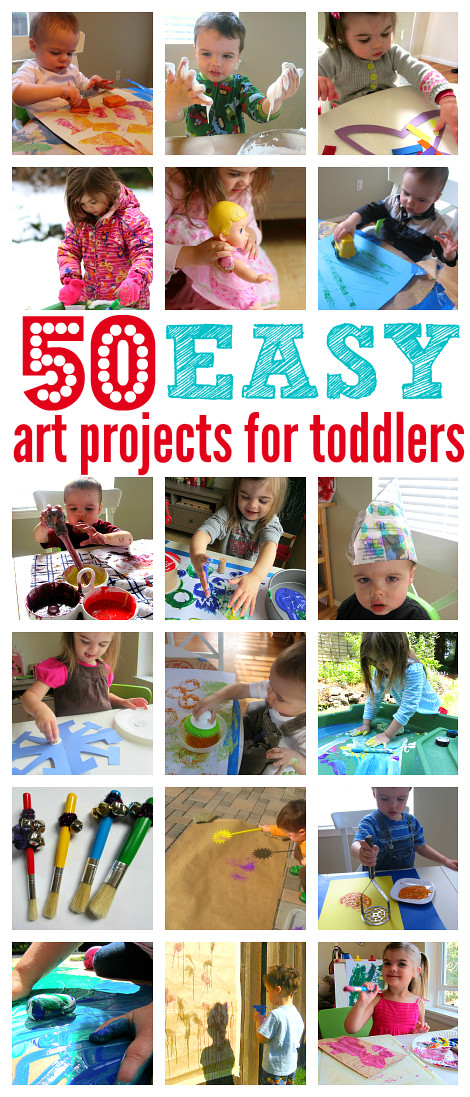 Art Project Ideas For Toddlers
 50 Easy Art Projects For Toddlers No Time For Flash Cards