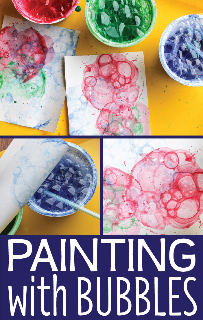 Art Projects For Kids
 Art Activities for Kids Painting with Bubbles Early