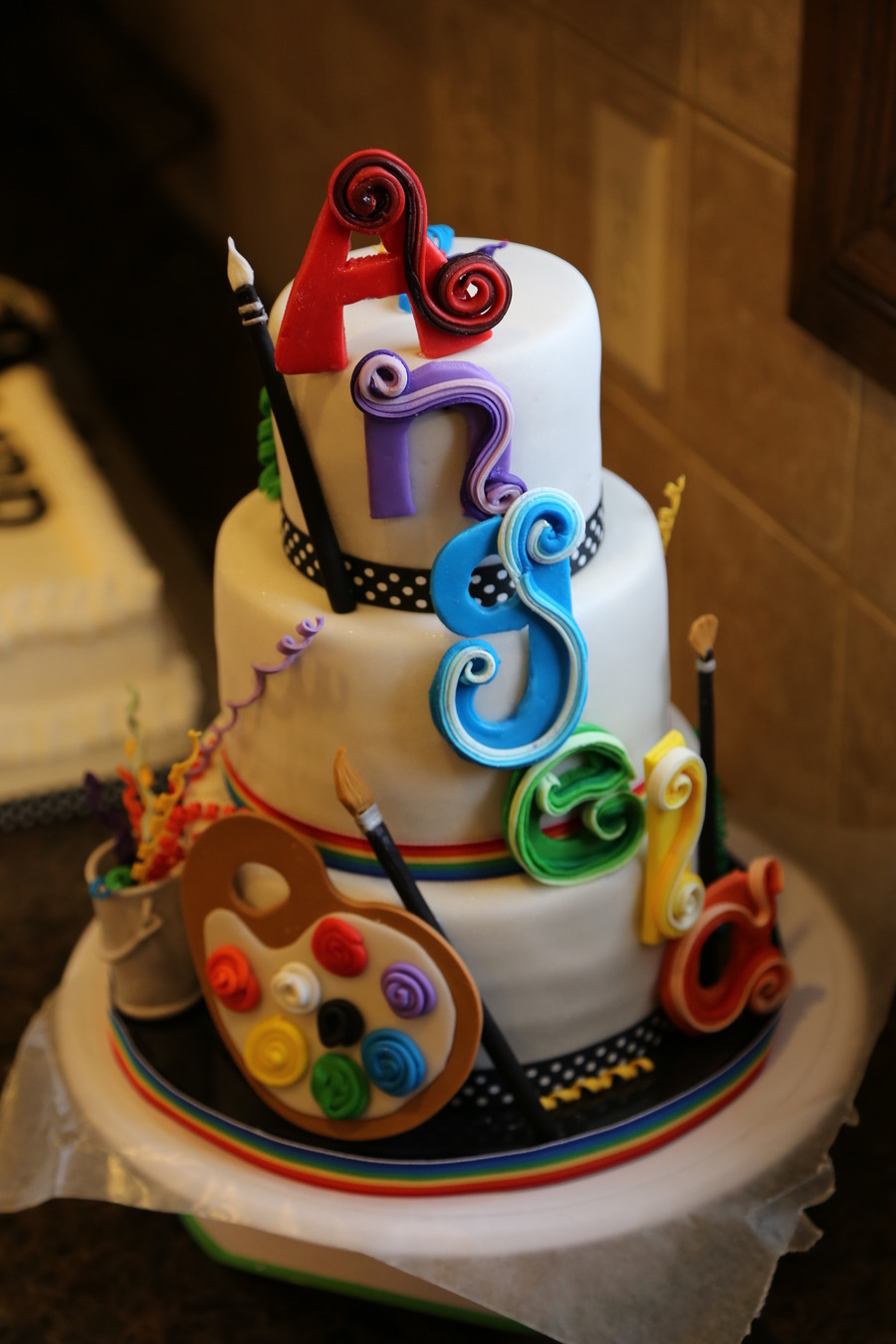 Artist Birthday Cake
 Artists Cake CakeCentral