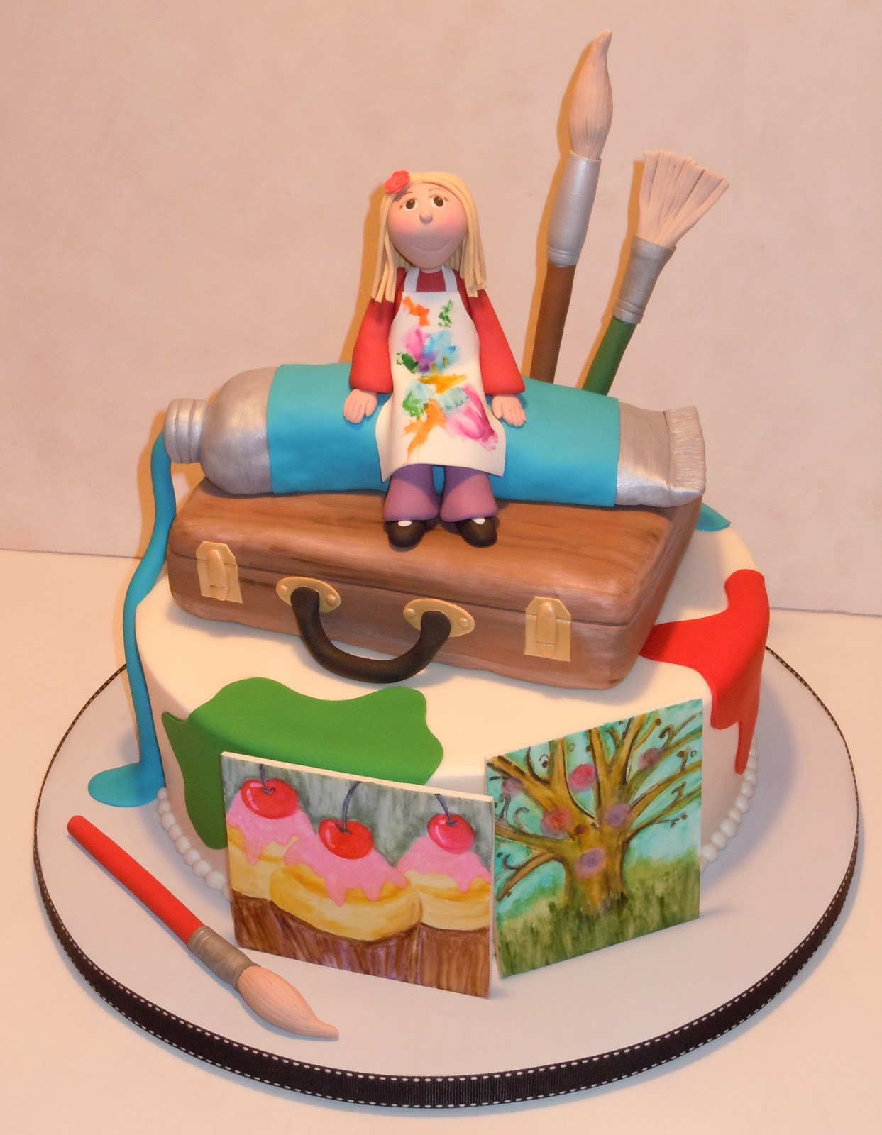 Artist Birthday Cake
 Artist Birthday Cakes