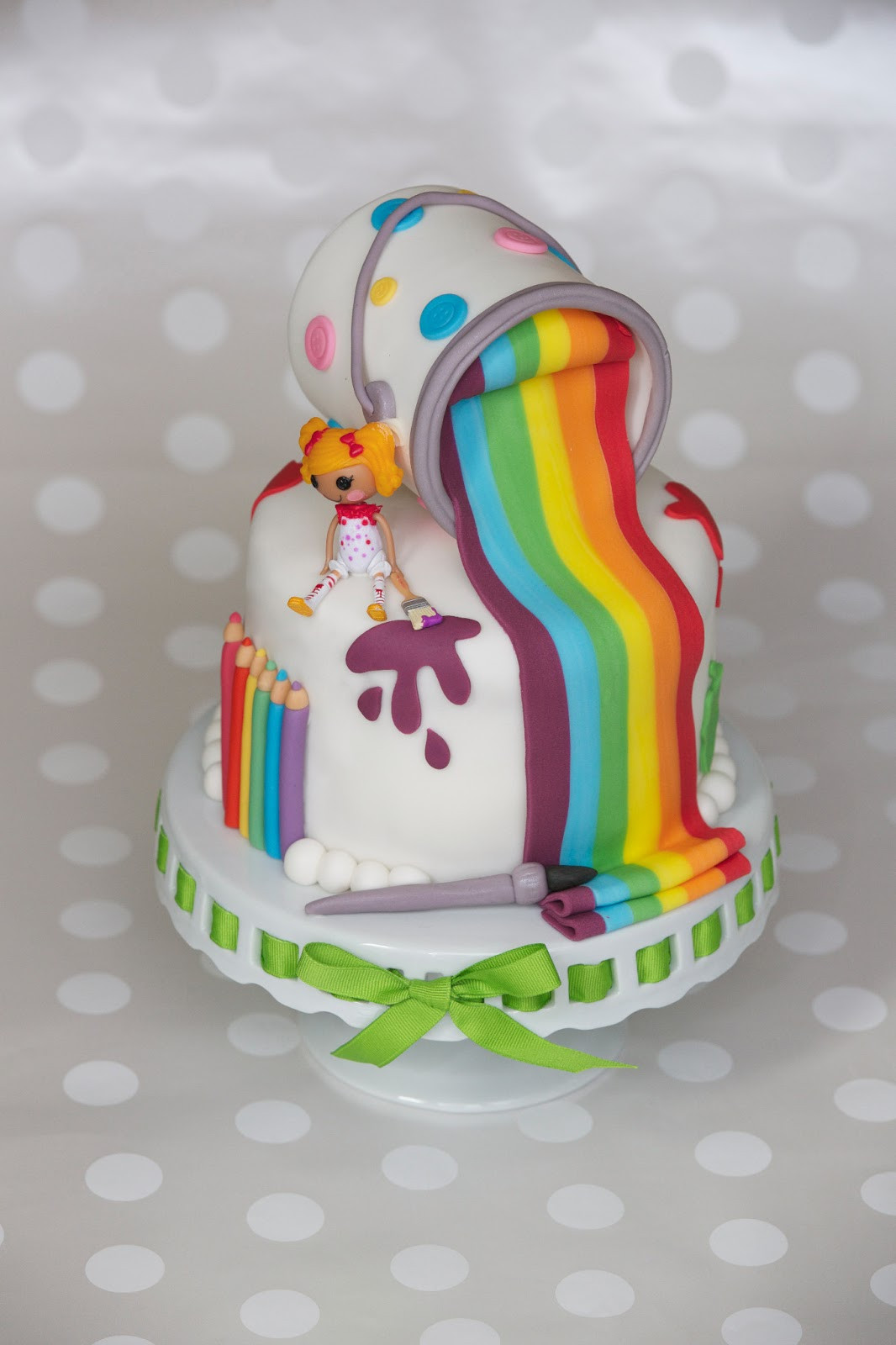 Artist Birthday Cake
 Kaylynn Cakes Lalaloopsy Birthday
