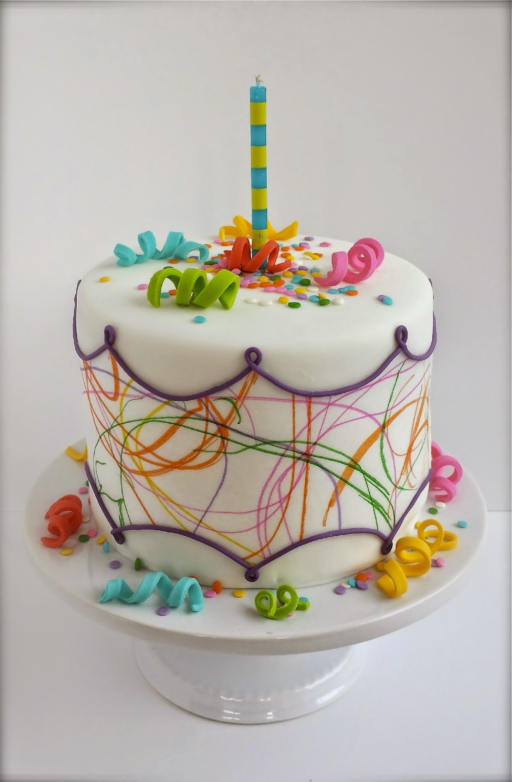 Artist Birthday Cake
 Cake Blog Toddler Art Birthday Cake