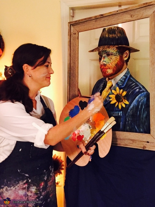 Artist Costume DIY
 Artist painting Van Gogh Couples Halloween Costume