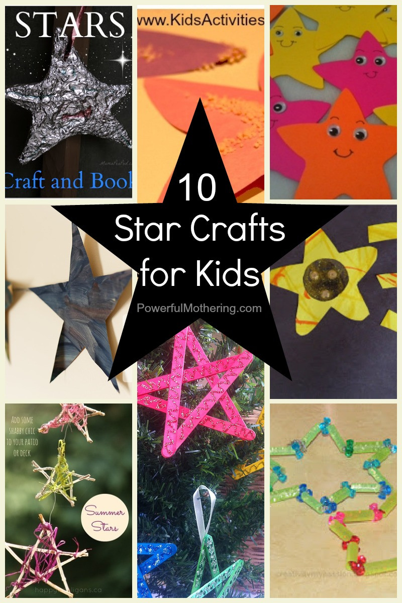 Arts &amp; Crafts For Toddlers
 10 Star Crafts for Kids