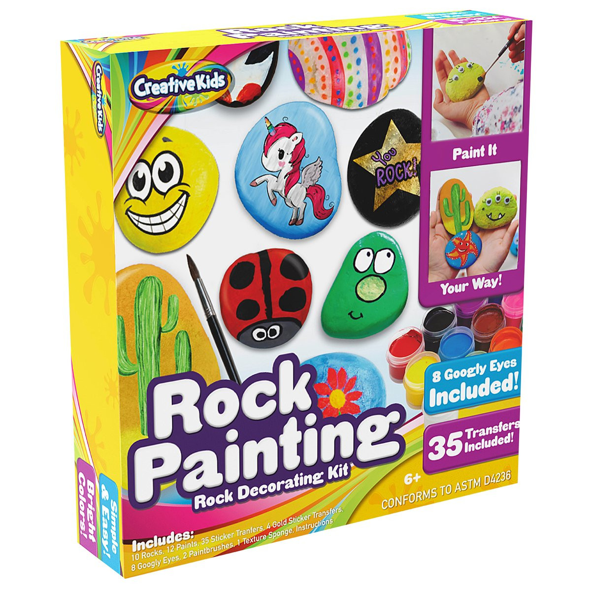 Arts And Crafts Kits For Kids
 Ultimate Rock Painting Craft Kit for Kids