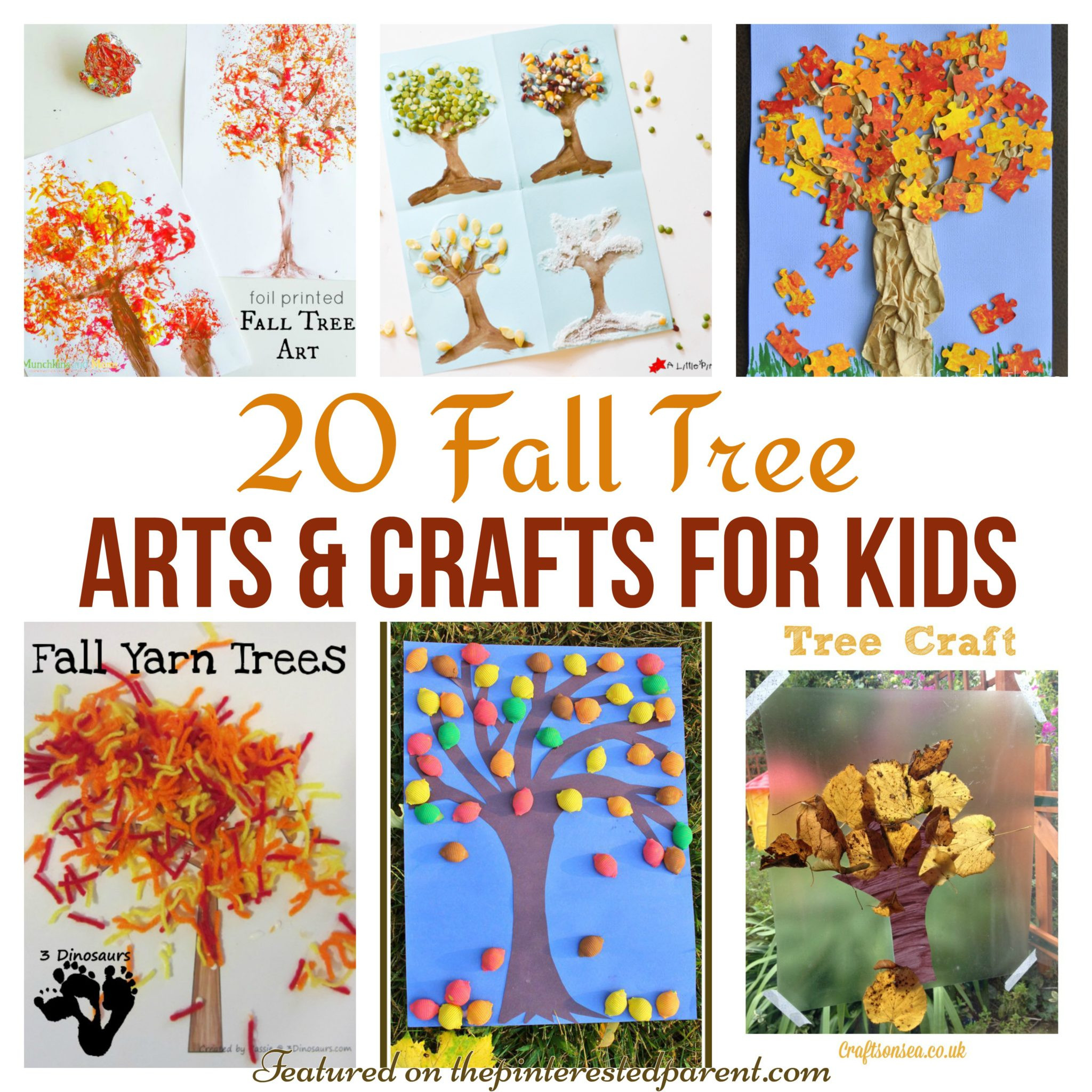 Arts And Crafts Projects For Toddlers
 20 Fall Tree Arts & Crafts Ideas For Kids – The