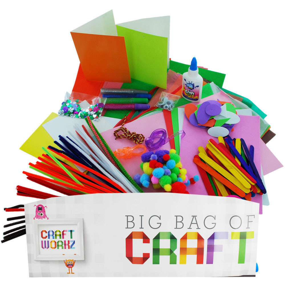 Arts And Crafts Sets For Kids
 Kids Big Bag of Craft