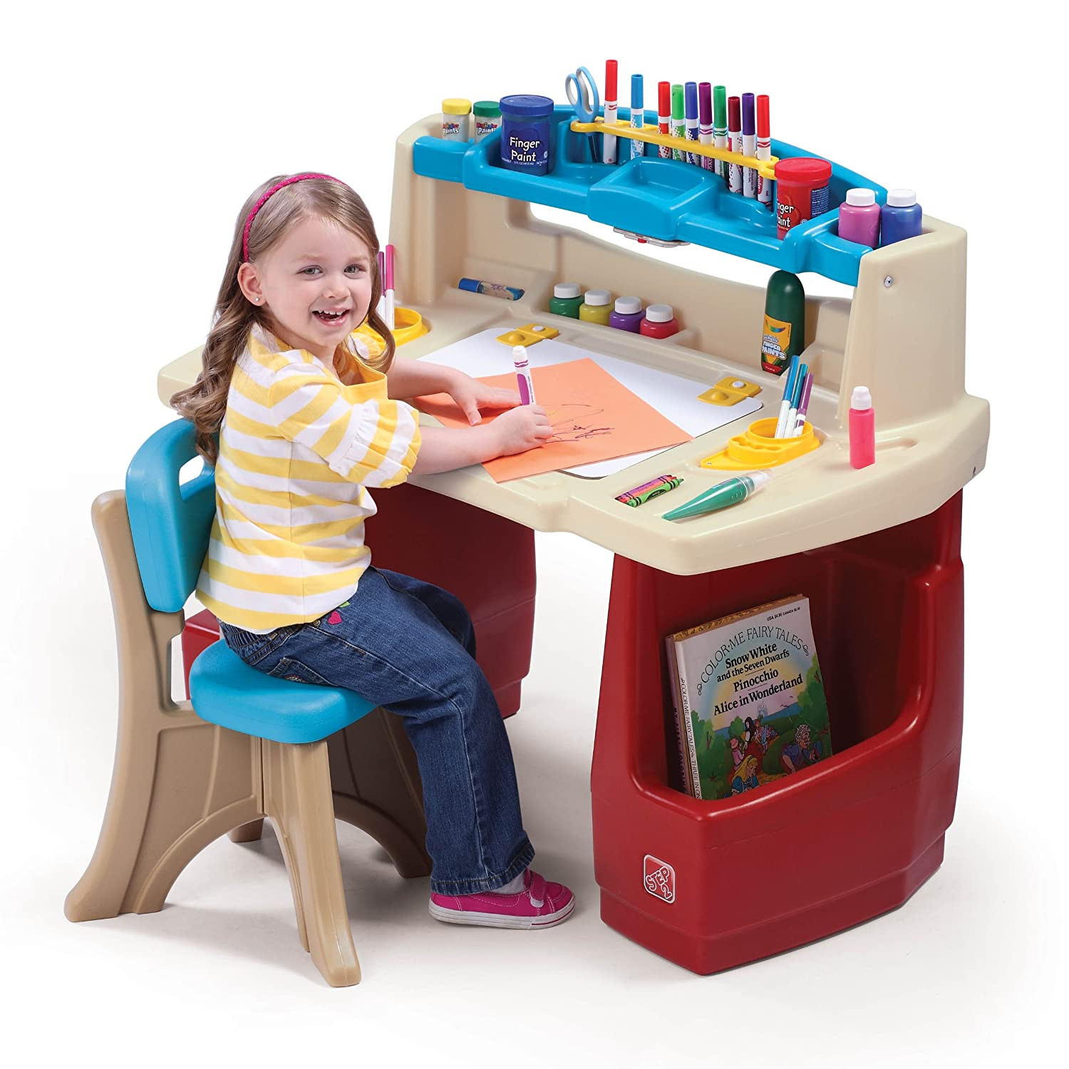 Arts And Crafts Sets For Kids
 Kids Art Desk Set Deluxe PlayRoom Activity Craft Storage