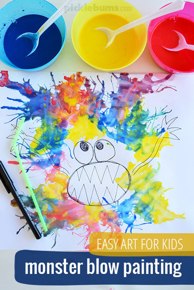 Arts Ideas For Toddlers
 20 easy art projects for kids that turn out AMAZING It