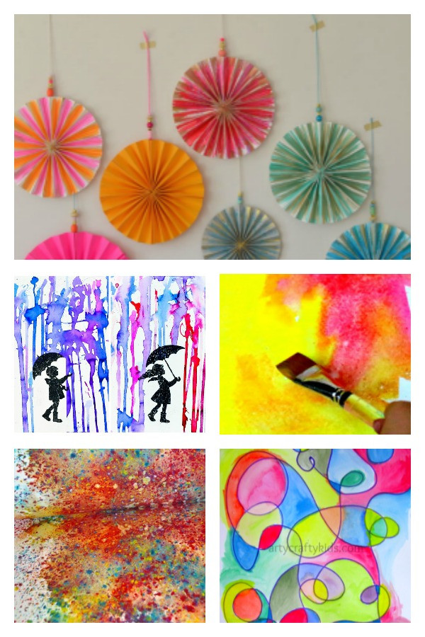 Arts Ideas For Toddlers
 Creative Watercolor Art Projects for Kids Arty Crafty Kids